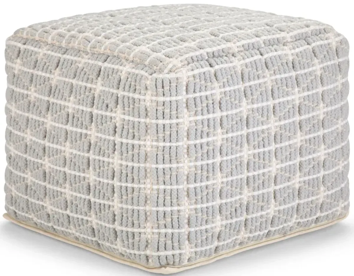 Noreen - Upholstered Square Pouf