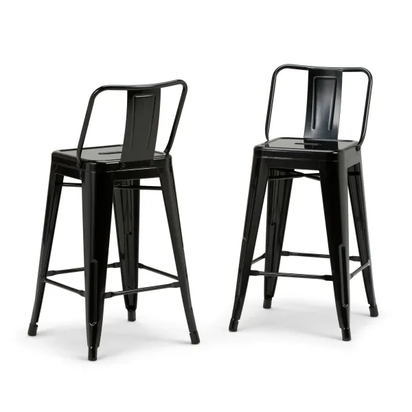 Rayne - Multifunctional Metal Stool (Set of 2)