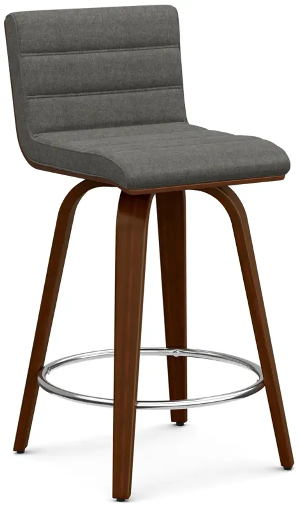 Roland - Upholstered Swivel Counter Height Stool