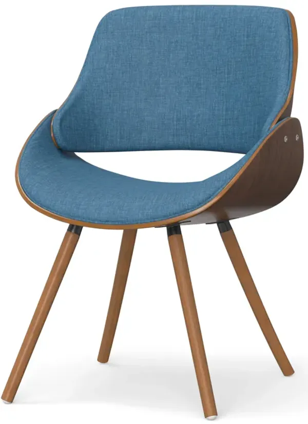 Malden - Bentwood Upholstered Dining Chair With Wood Back