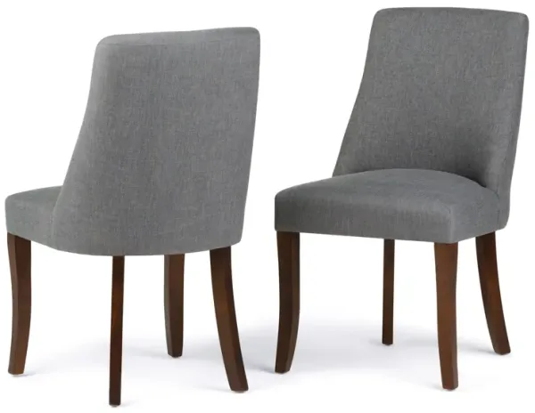 Walden - Deluxe Dining Chair (Set of 2) - Slate Gray