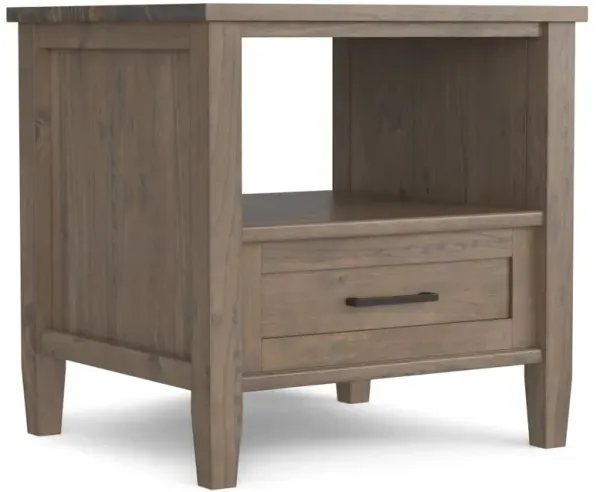 Ela - End Table - Brown