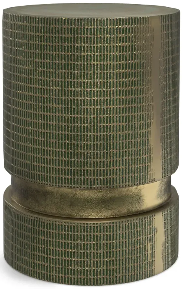 Jalen - Cast Aluminum Side Table - Green