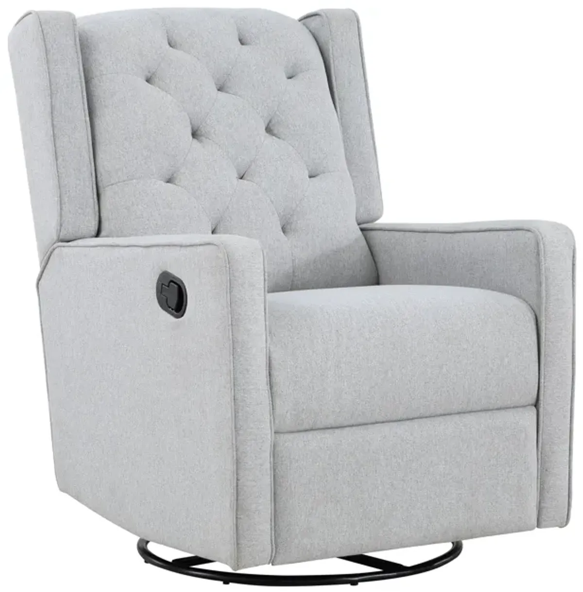 Milah - Gliding Swivel Recliner Tufted