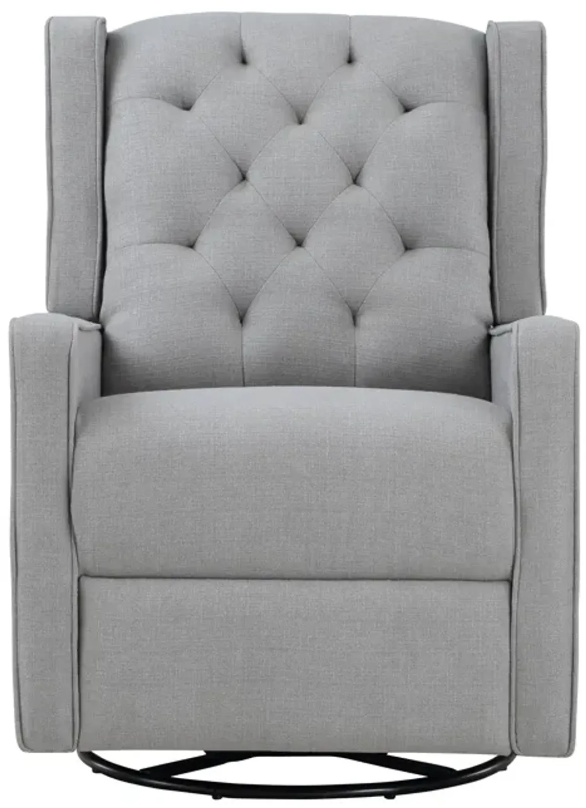 Milah - Gliding Swivel Recliner Tufted