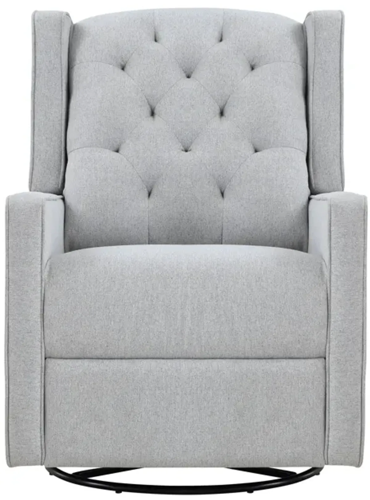 Milah - Gliding Swivel Recliner Tufted