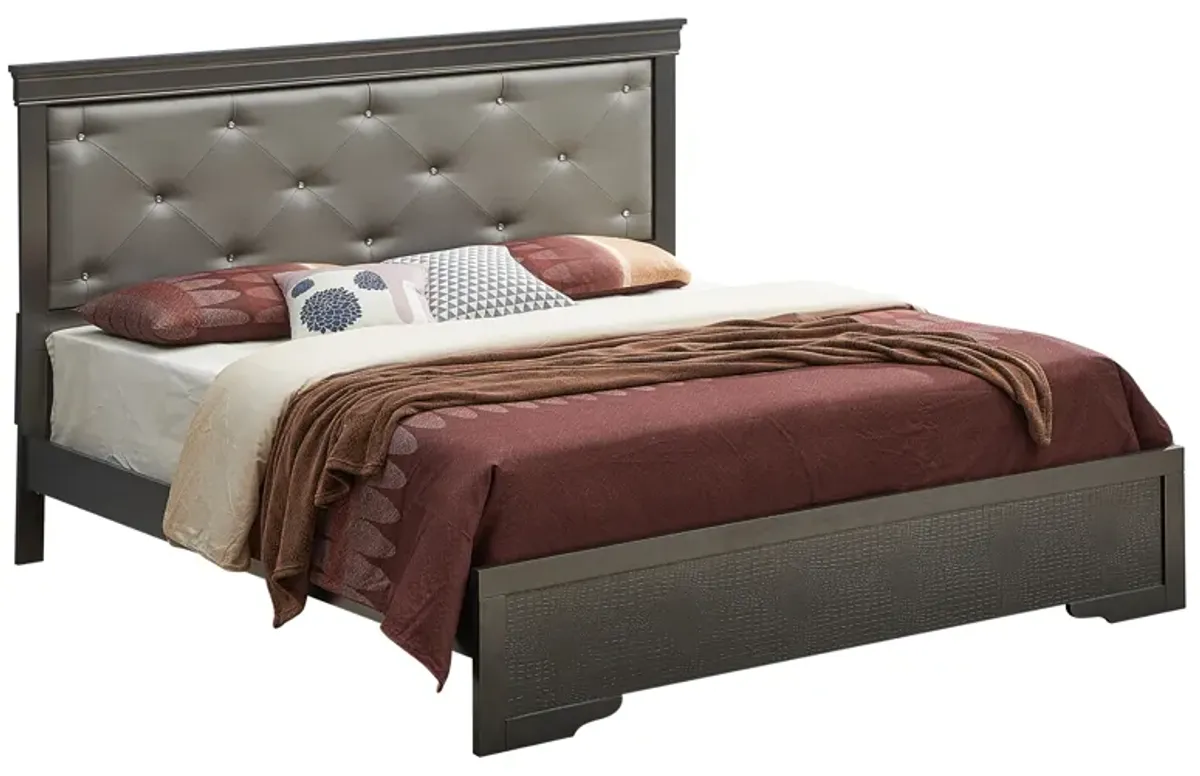 Chic Elegantly Designed Transitional Bed