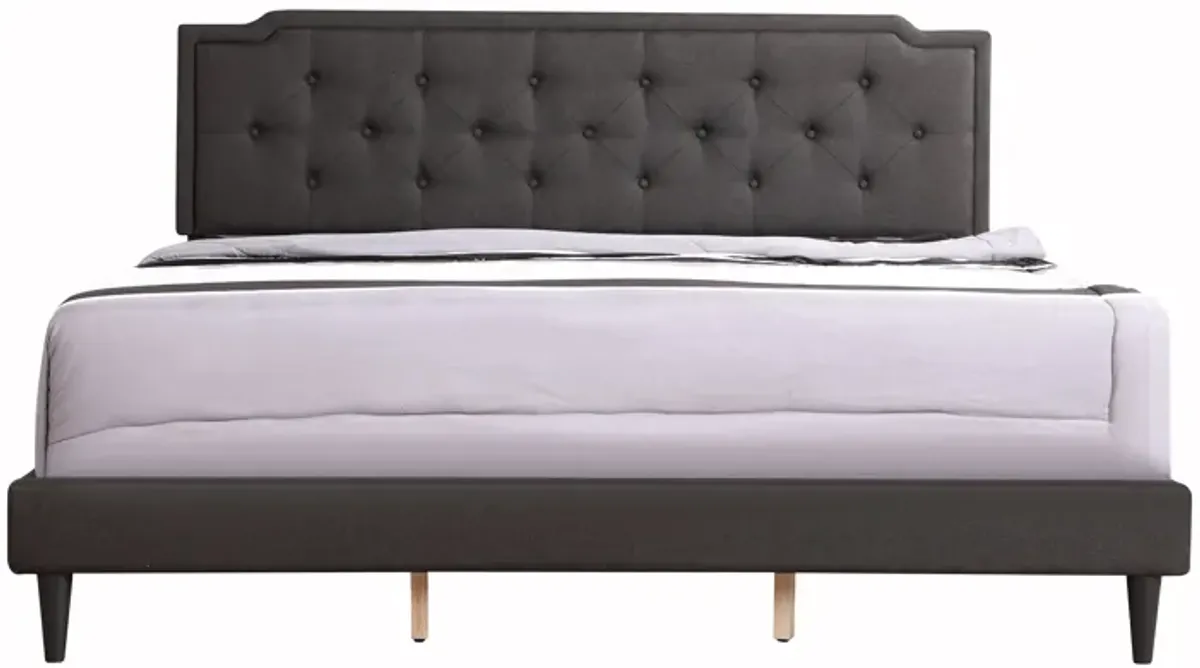 Button Tufted Bed Charming For Cozy Spaces