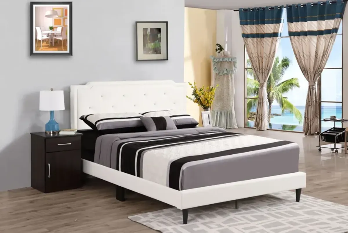 Button Tufted Bed Charming For Cozy Spaces