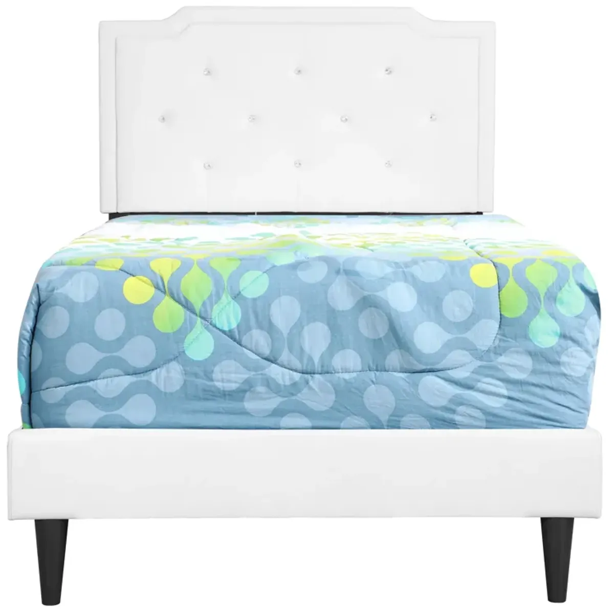 Button Tufted Bed Charming For Cozy Spaces