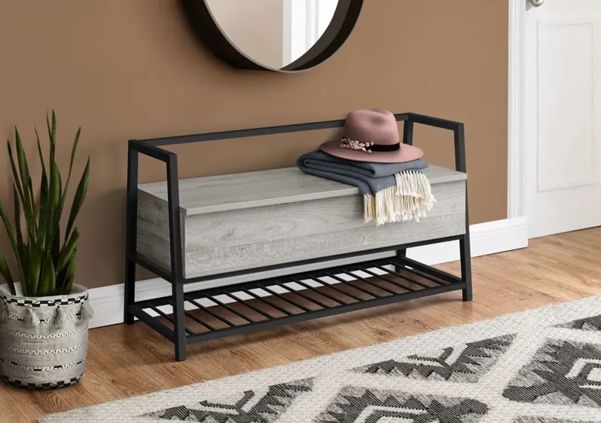 Bench Storage, Rectangular, Contemporary & Modern