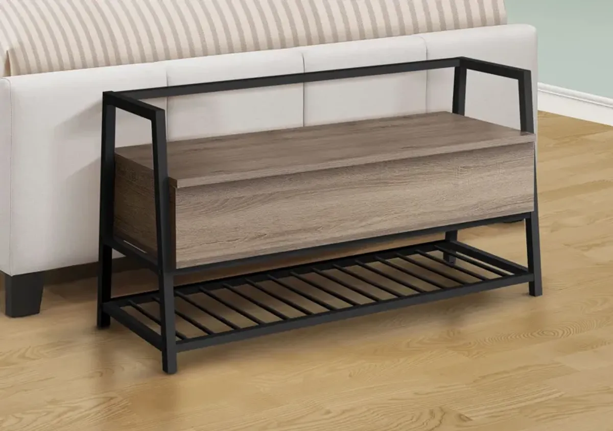 Bench Storage, Rectangular, Contemporary & Modern