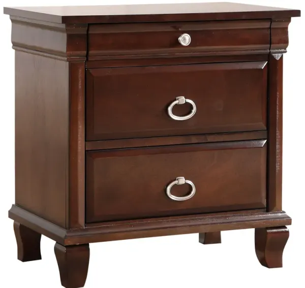 Triton - Nightstand - Cappuccino