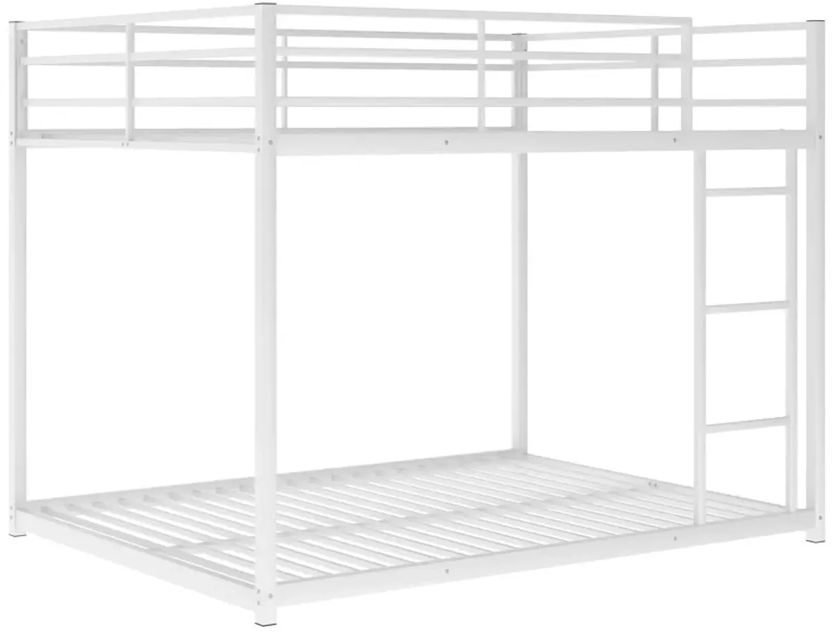 Metal Bunk Bed, Low Bunk Bed With Ladder