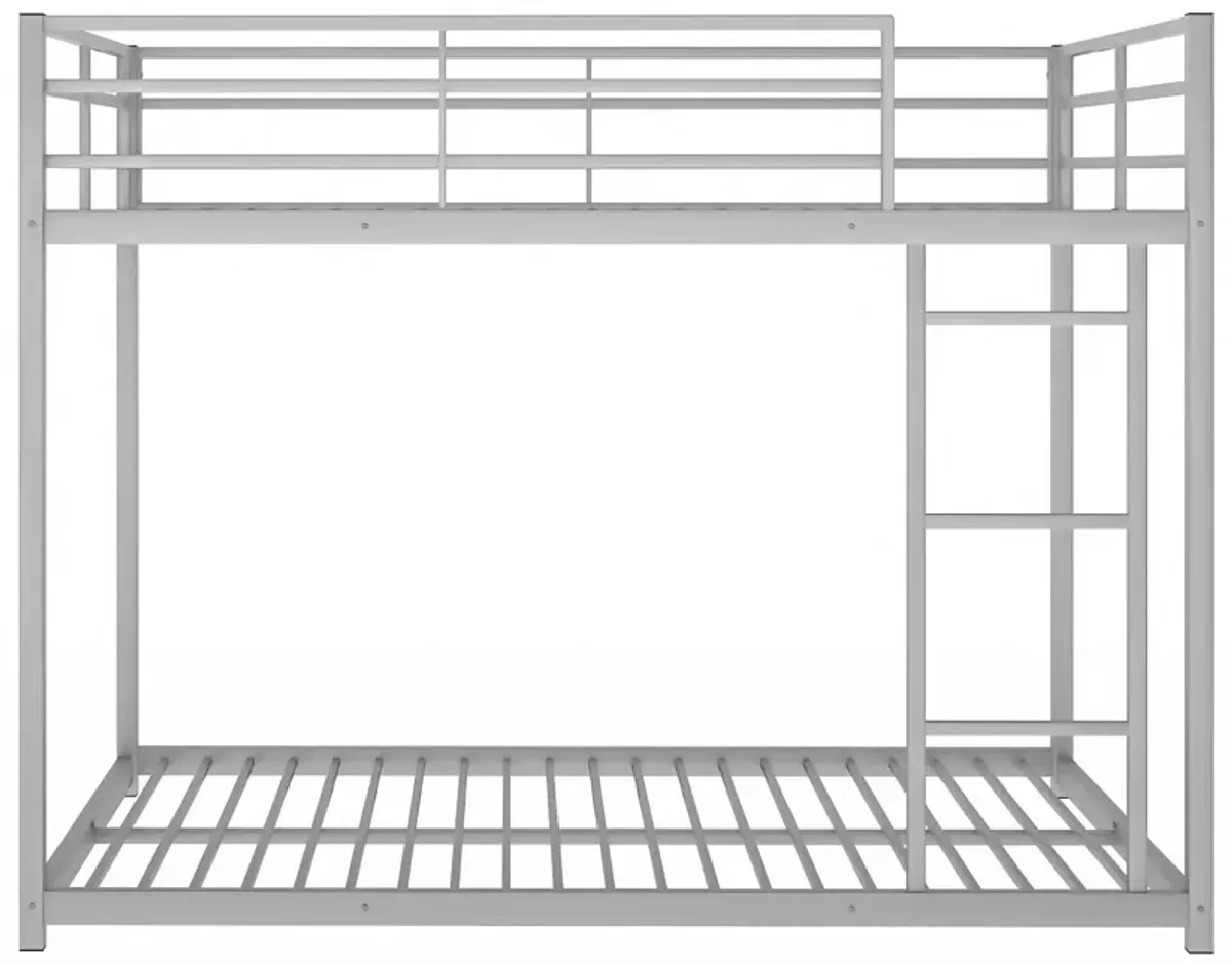 Metal Bunk Bed, Low Bunk Bed With Ladder