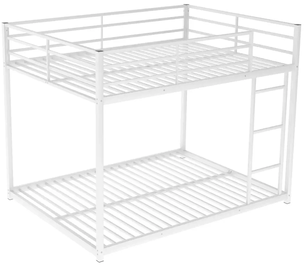 Metal Bunk Bed, Low Bunk Bed With Ladder