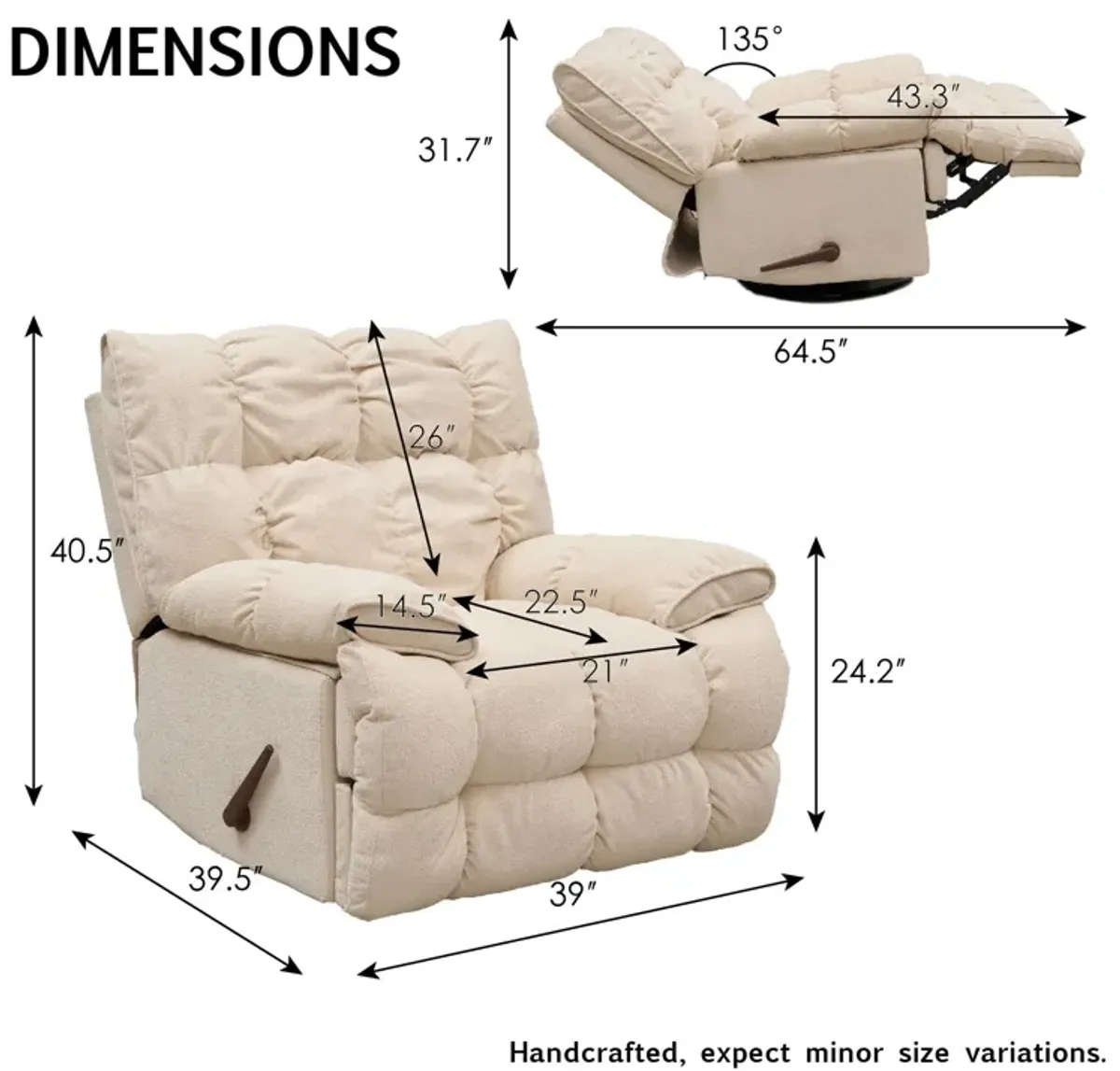 Sitjoy - Classic Recliner