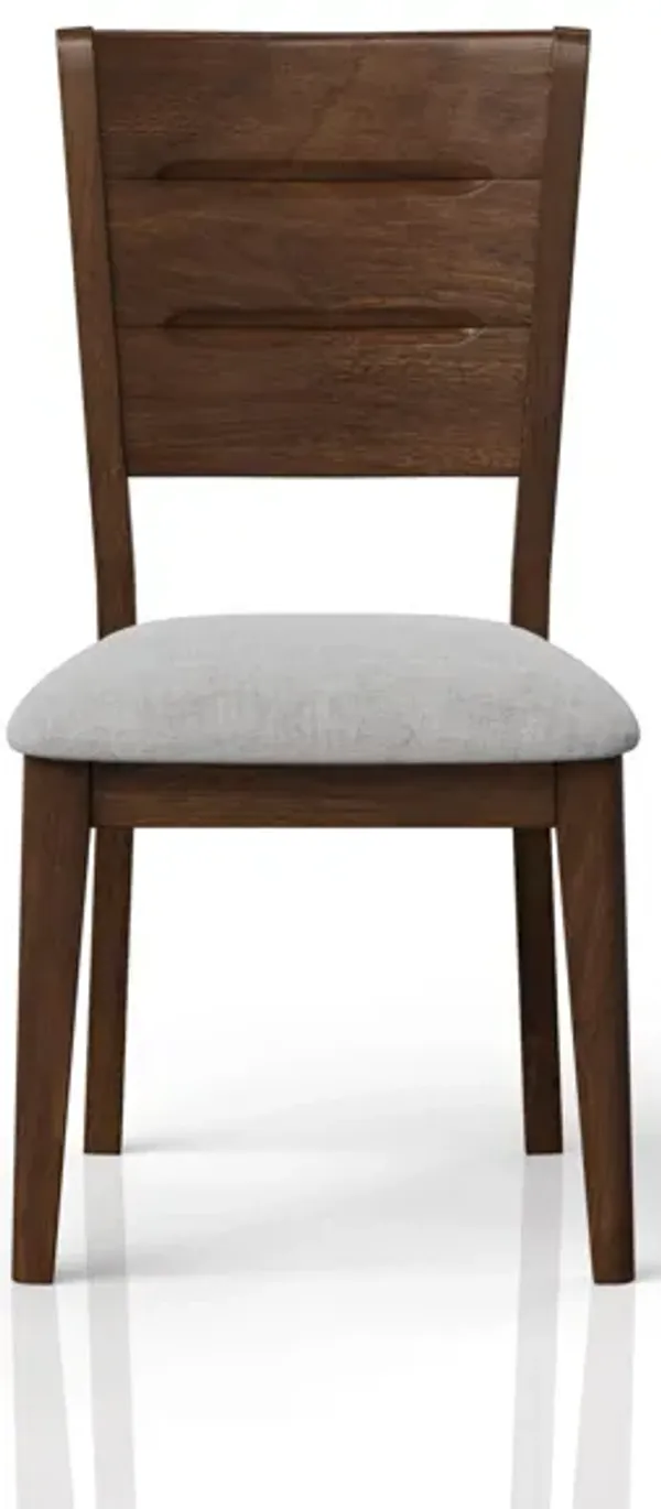 Mid Century Modern Dining Chairs Upholstered Side Chair - Cherry