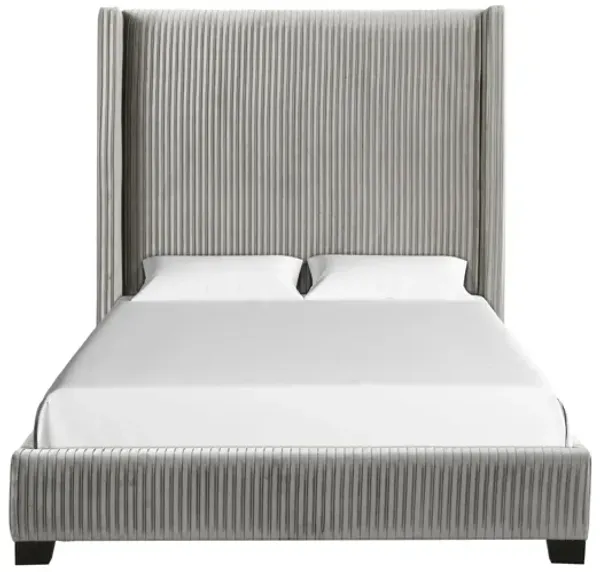 Upholstered Bed, Space-Saving Design