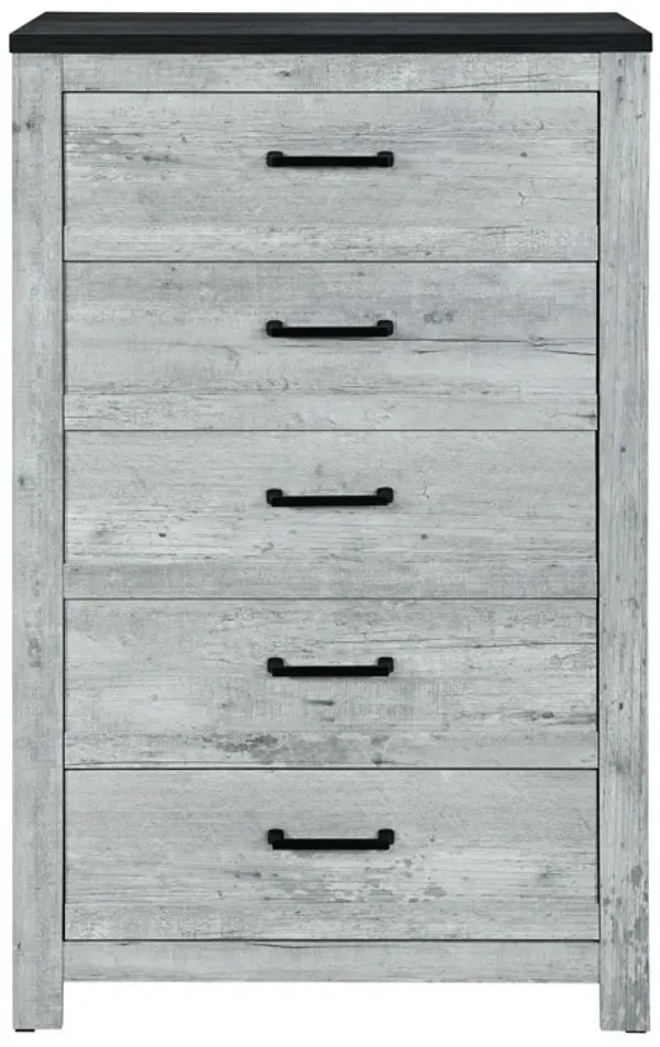 Kicks - Chest - Gray Wash