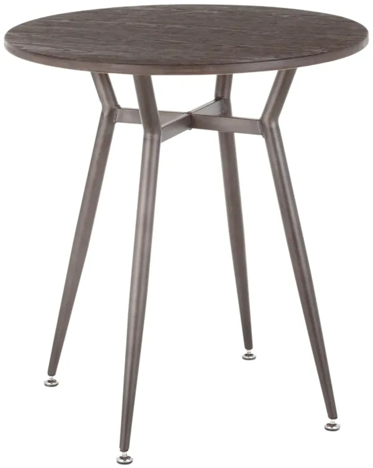 Clara - Industrial Round Dinette Table