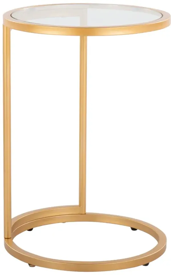 Zenn - Round End Table With Stylish Design