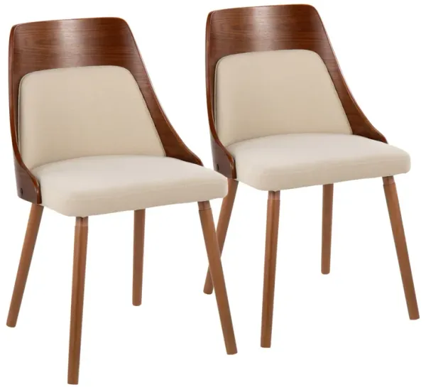 Anabelle - Mid-Century Modern Chair (Set of 2)
