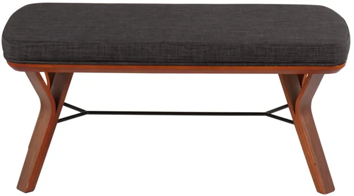 Folia - Mid Century Modern Bench