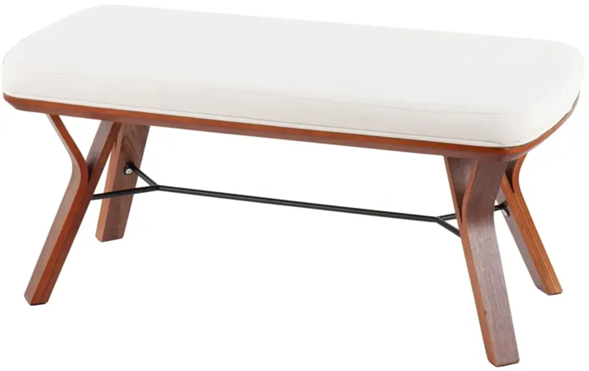 Folia - Mid Century Modern Bench