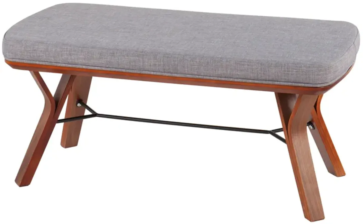 Folia - Mid Century Modern Bench