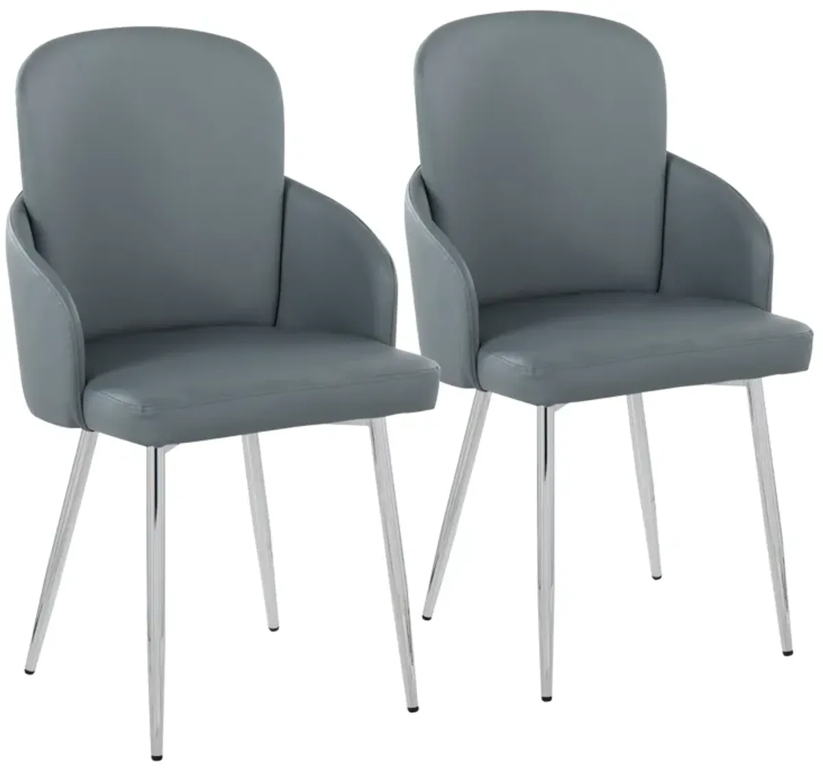 Dahlia - Contemporary, Dining Chair (Set of 2)