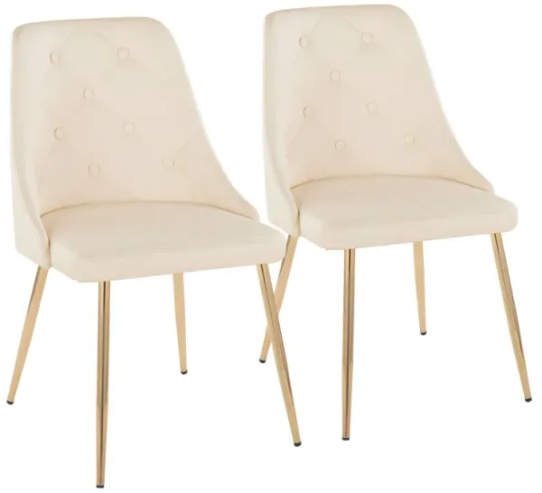 Giovanni - Contemporary Elegant Design Dining Chair (Set of 2)