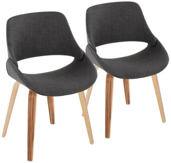 Fabrico - Mid Century, Modern Dining Chair (Set of 2)