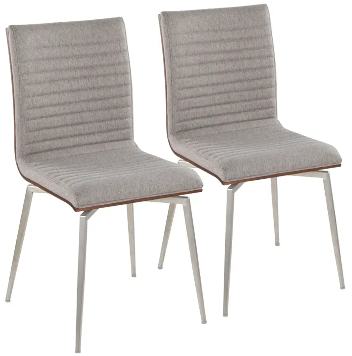 Mason - Contemporary Dining Chair (Set of 2) With Swivel