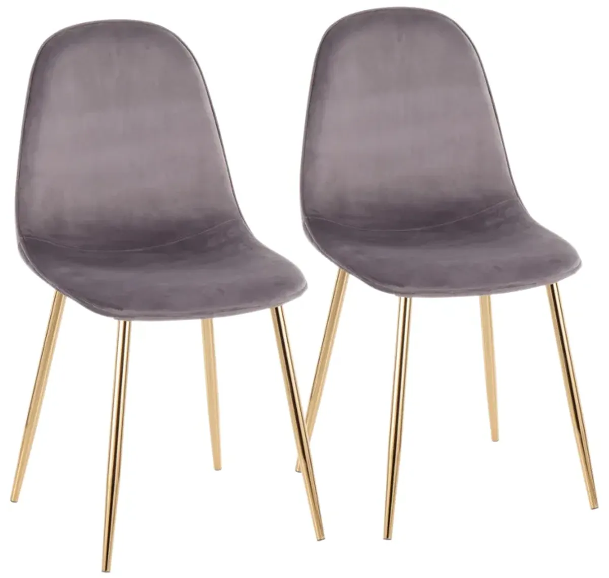 Pebble - Contemporary Modern Design Chair (Set of 2)