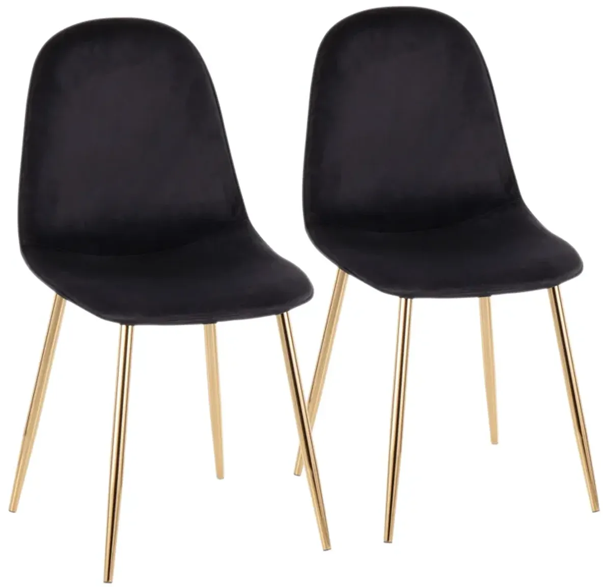 Pebble - Contemporary Modern Design Chair (Set of 2)