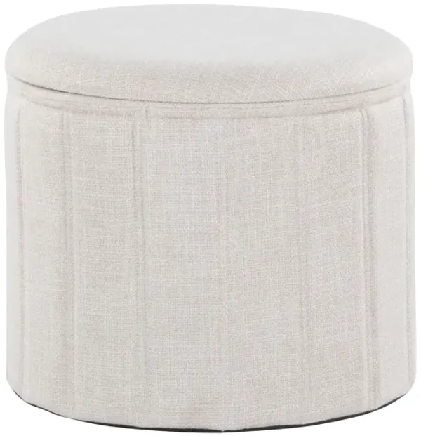 Lindsey - Contemporary / Glam Folding Storage Ottoman