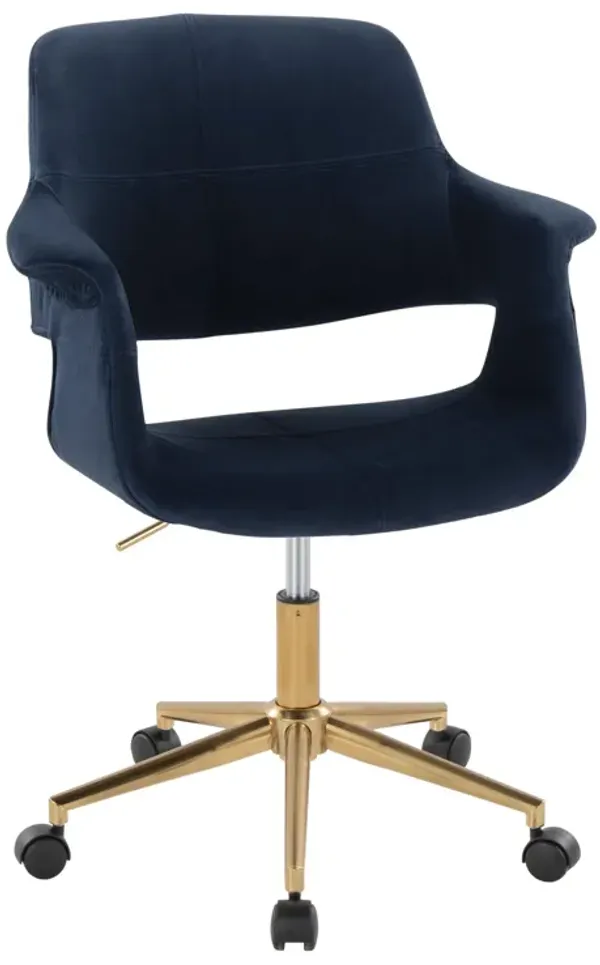 Vintage Flair - Mid Century Modern Office Chair