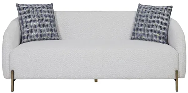 Rounded Sofa - White