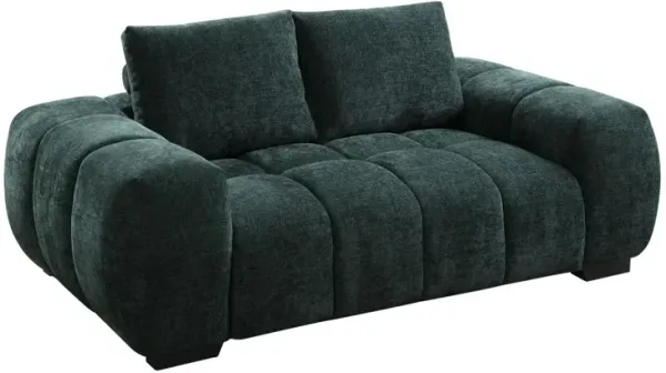 Ferrand - Chenille Loveseat - Green