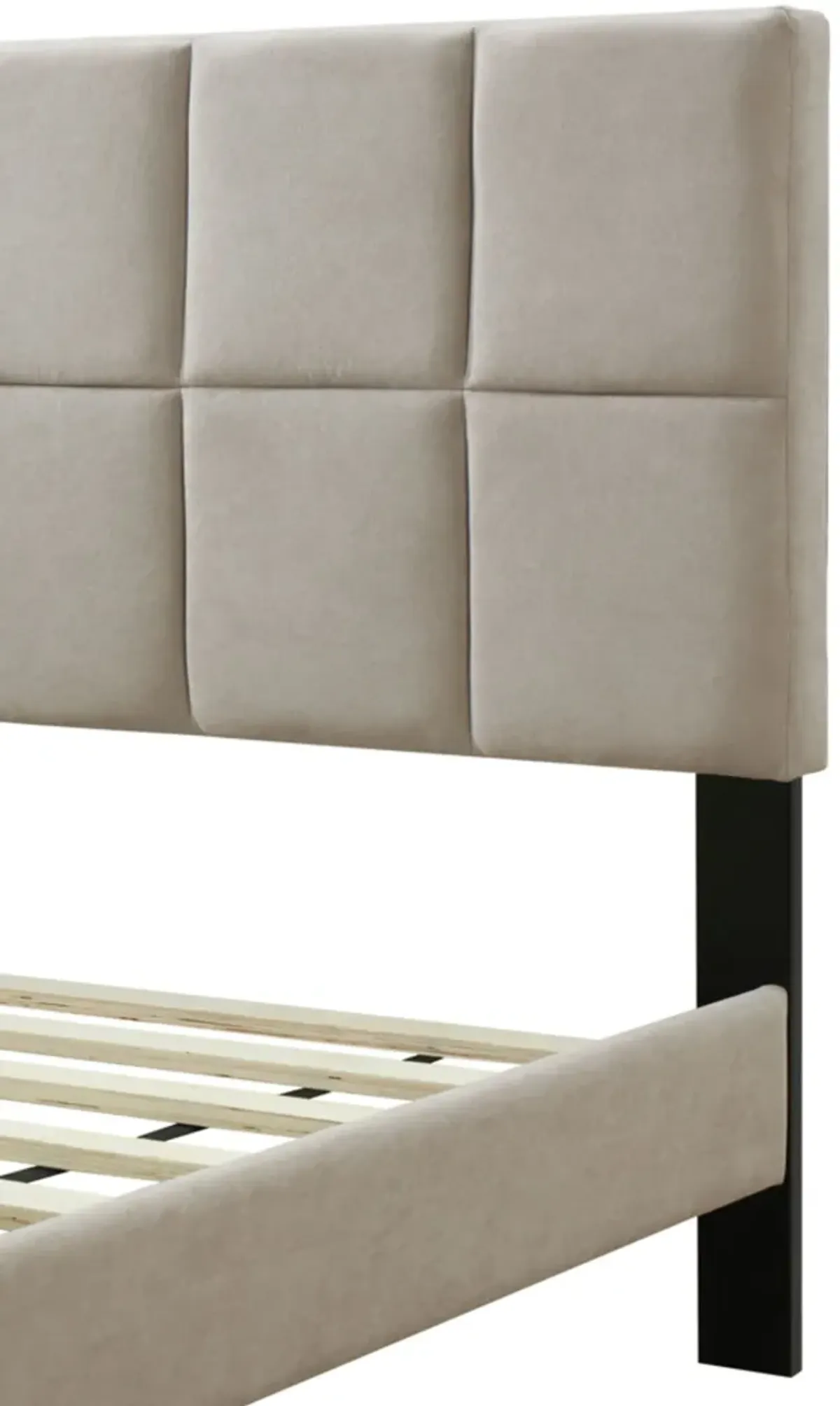 Full Sized Squares Bed In A Box With USB