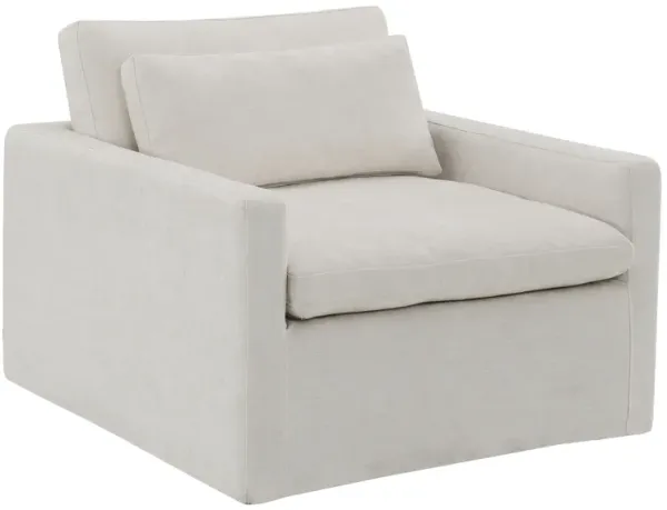 Naveen - Swivel Chair With 1 Toss Pillow