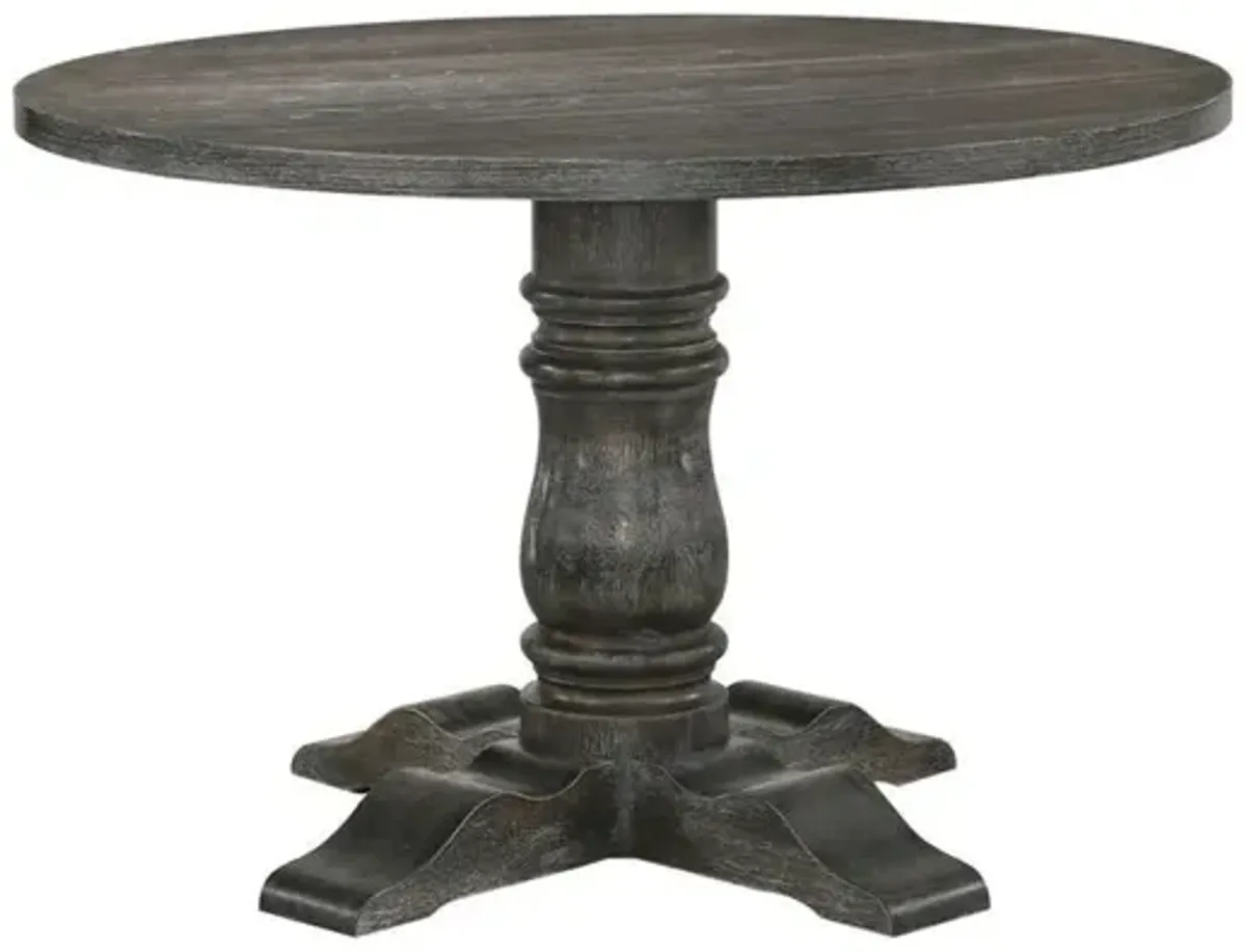 Leventis - Weathered Dining Table - Gray