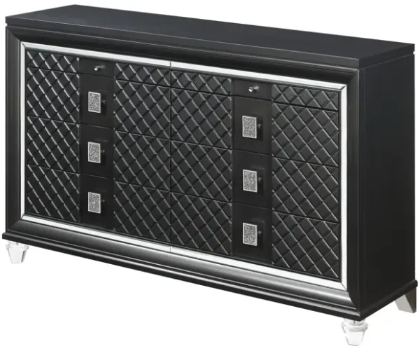 Sawyer - Metallic Dresser - Gray