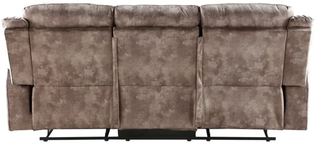 Zubaida - Two Tone Velvet 3 Piece Recliner Living Room Set