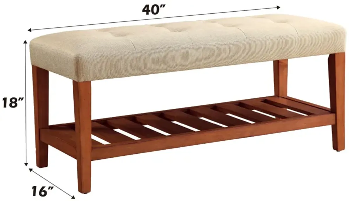 Charla - Upholstered Bench