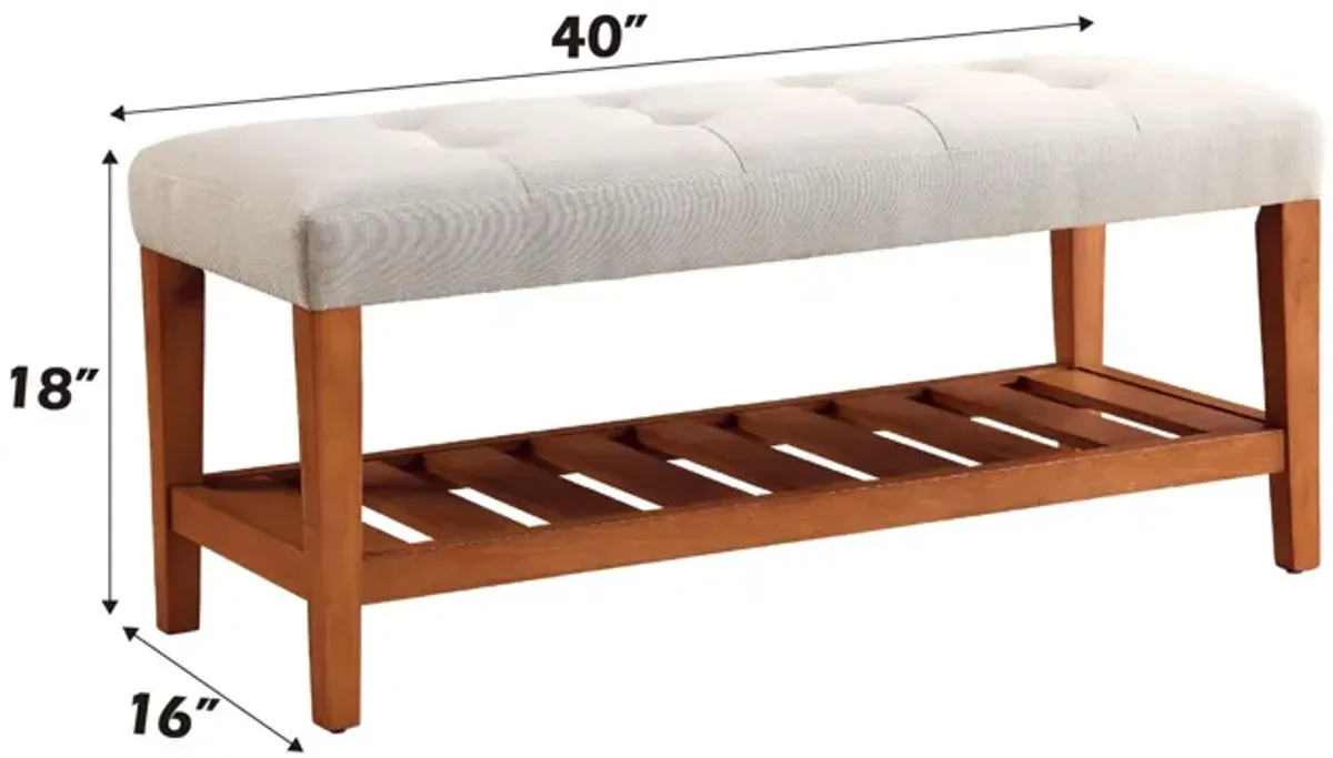 Charla - Upholstered Bench