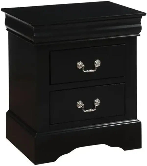 Louis Philippe III - Sleek Design Nightstand