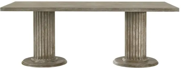 Gabrian - Reclaimed, Dining Table - Gray