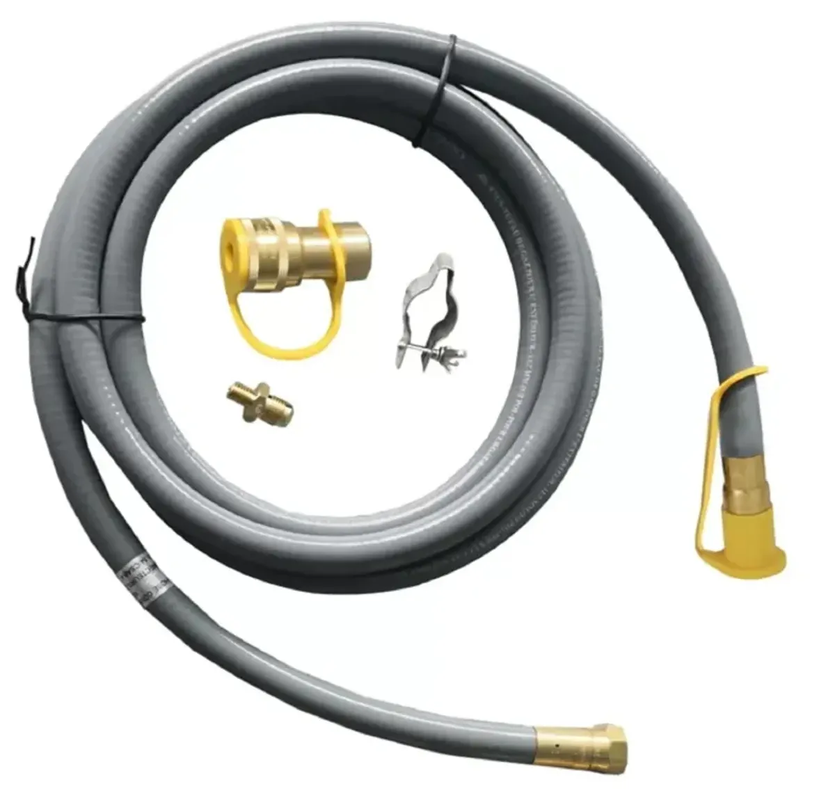 Fire Pit Gas Conversion Kit - Gray